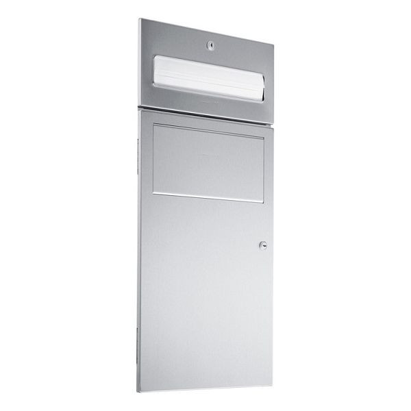 Wagner EWAR combinatie papier / afval WP501, hoogglans gepolijst, 731000