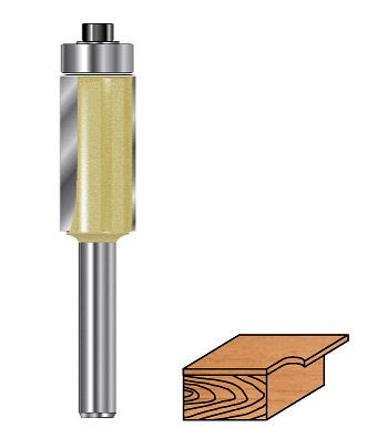 Projahn kantenfrees met kogellager D 12,7 mm, L 58 mm, L2 26 mm, 33210127