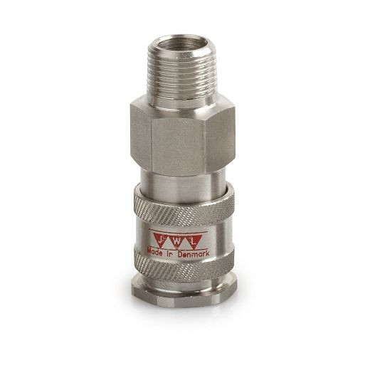 ELMAG koppeling RVS 316 JWL serie 540, DN 7, 8, AG 1/4' BSP (food), 41603