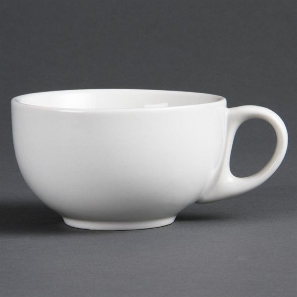 Olympia Whiteware cappuccinokopjes 28,4cl, pak van 12, CB462
