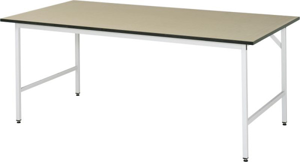 RAU Jerry serie werktafel (3030) - in hoogte verstelbaar, MDF plaat, 2000x800-850x1000 mm, 06-500F10-20.12