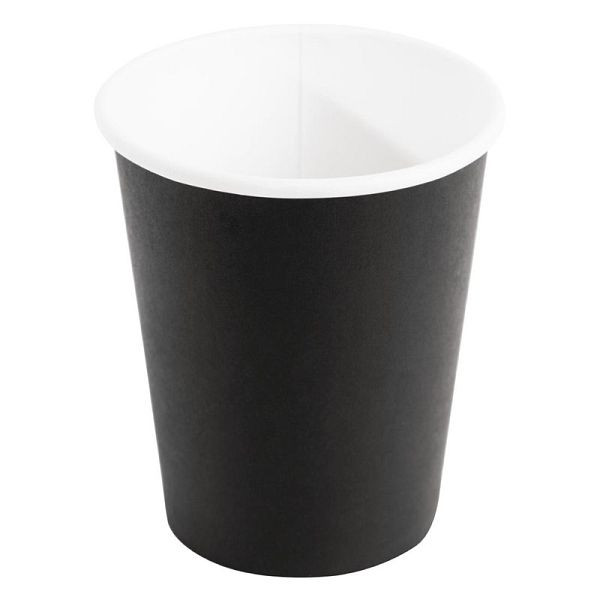 Fiesta Coffee To Go mok 230ml zwart x1000, VE: 1000 stuks, GF040