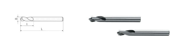 ELMAG NC-puntboor 120°, Ø 10,0 mm, 71505