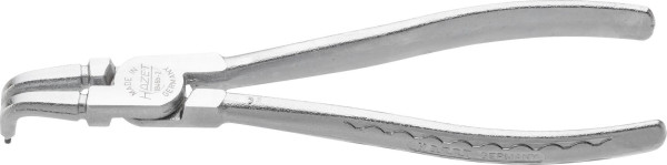 Hazet borgveertang, standaard: DIN 5256 vorm D, oppervlak: verchroomd, punt staalgrijs, lengte: 180 mm, 1846B-2