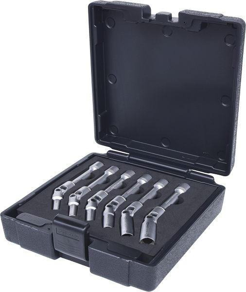 KS Tools 3/8" gloeibougie-gewrichtsleutelset, lang, 6-delig, 500.7320