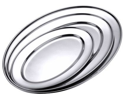Contacto braadplaat, ovaal 66 cm, 3/660