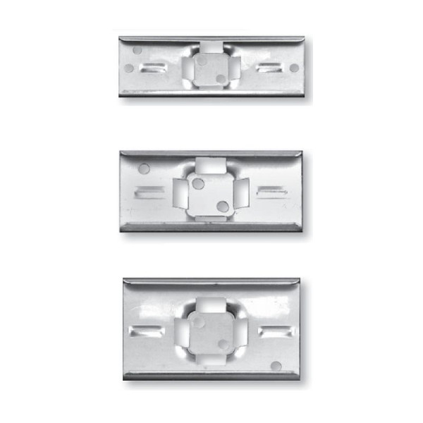 Stein HGS HGS bordhouder -Kennflex-, 37 x 60 mm, materiaal: RVS (V2A-staal), 90.3826
