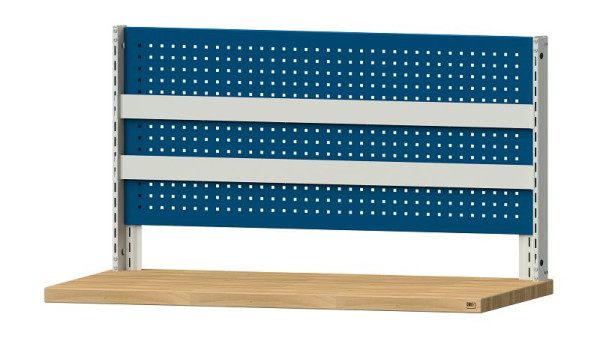 ANKE werkbanken basisstructuur systeemopbouw, 1480 x 107 x 800 mm, RAL 7035/5010, 309.006