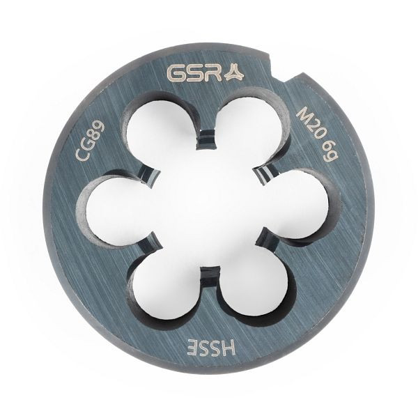 GSR-matrijs DIN EN 22568 (DIN 223) metrische draad rechts HSSE-VAP M 20, 00409290