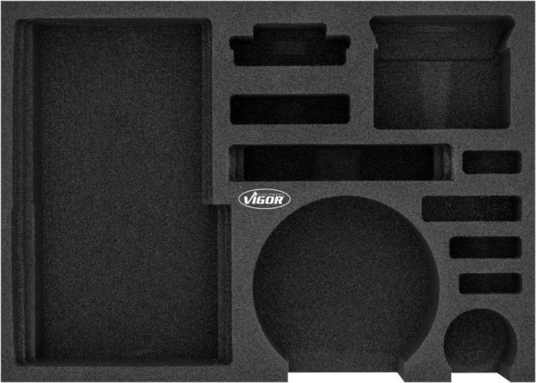 VIGOR 2-componenten zachtschuiminleg, afmetingen inzet / lademaat: M (282 x 393 x 35 mm), gebruik: V7273, V7273-L