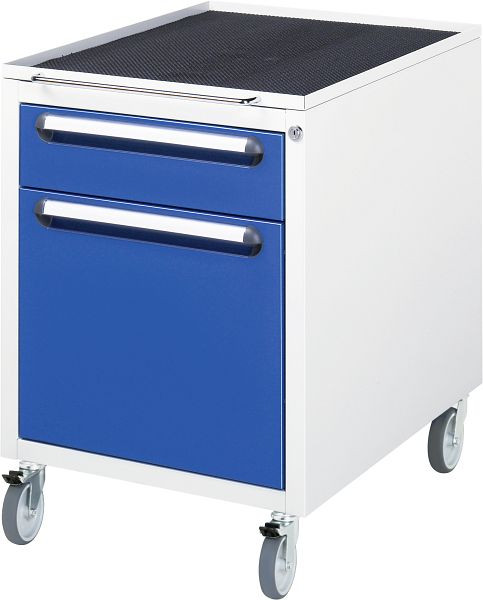 RAU rolcontainer serie E, 2x lade incl. hangmap, 490x690x600 mm, E-US-3-2A-M.11