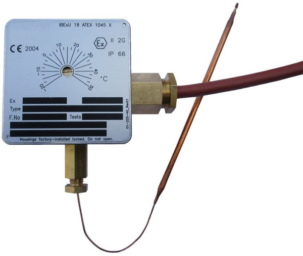 Schultze TR60DF10 Ex kamerthermostaat, vaste waarde + 10 ° C, 16A 230V, IP66, EX TR60DF10