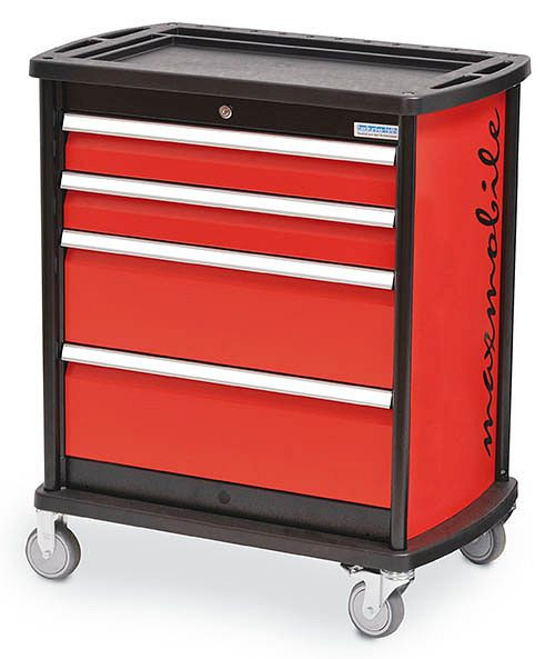 Bedrunka + Hirth Maxmobile 1, 2x100, 2x200 mm, lade volledig uittrekbaar 100%, 35 kg, 780 x 480 x 912 mm, 08.88.91
