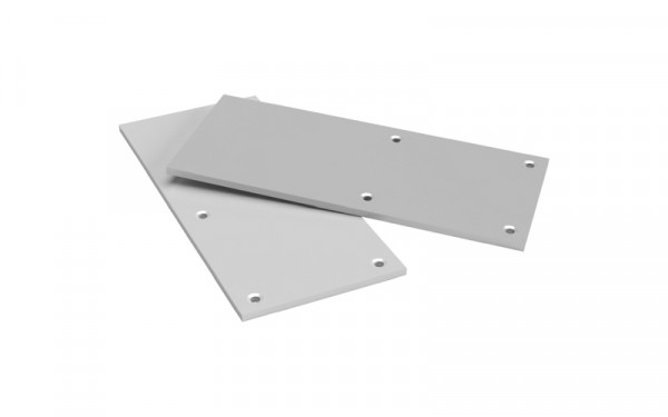 rutec Projekt Kementari linear LED grondinbouwarmatuur, aluminium eindkappen Kementari linear - 2 stuks, PFC319