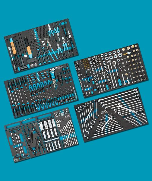 Hazet gereedschap assortiment, aantal gereedschappen: 321, 0-179NXL/321