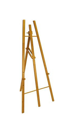 Contacto schildersezel, 165 cm, teakhout, 7691/163
