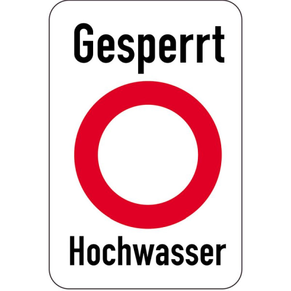 Steen HGS speciaal bord, gesloten - flood, 500 x 750 mm, 15010