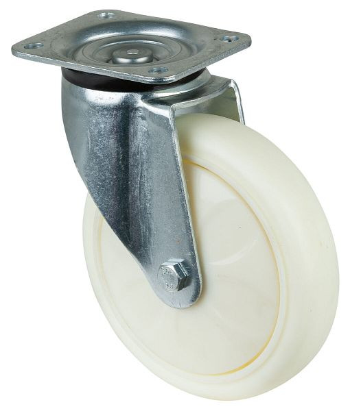 BS Rolls Zwaarlastwiel, wielbreedte 50 mm, wiel-Ø 200 mm, draagvermogen 750 kg, loopvlak/wiellichaam kunststof, kogellagers, bolvormig, L600.B15.202