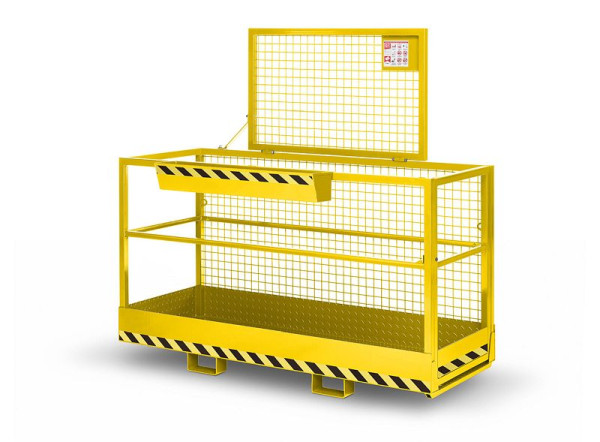 RR Industrietechnik Arbeitskorb, RAK-Big, RAL 1023 verkehrsgelb, 120000123