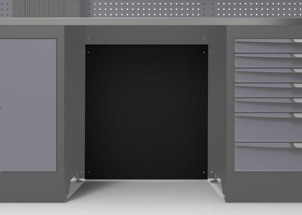 Boxo achterwand voor gereedschapswagen achter, P-MST-06