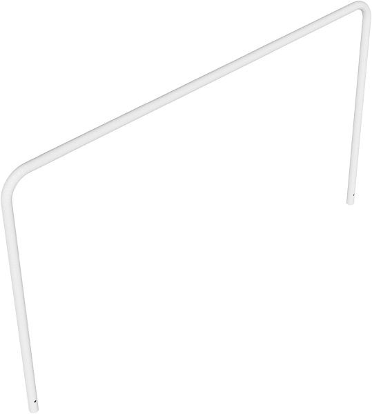 Schake buisbeugel van stalen buis Ø 48 x 2,5 mm zonder dwarsbalk voor plaatsing in beton, totale breedte 2500 mm, totale hoogte 1400 mm, 448_25