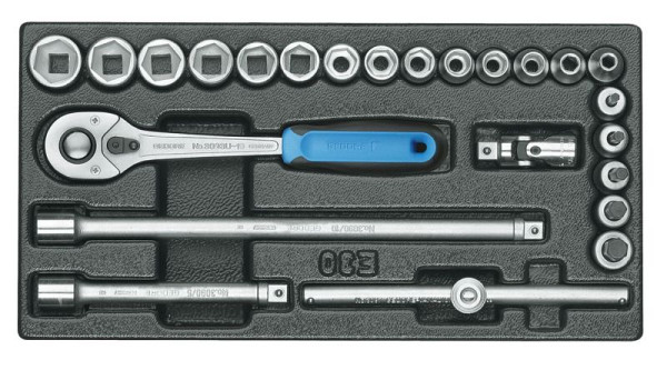GEDORE leeg systeeminzetstuk, dopsleutelset 3/8'', 5621220