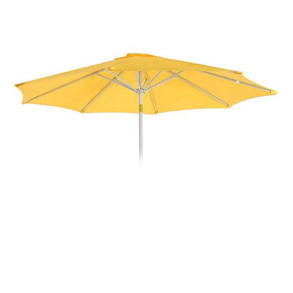 Mendler vervangende hoes voor parasol N18, parasolhoes vervangende hoes, Ø 2,7m stof/textiel 5kg, geel, 81640