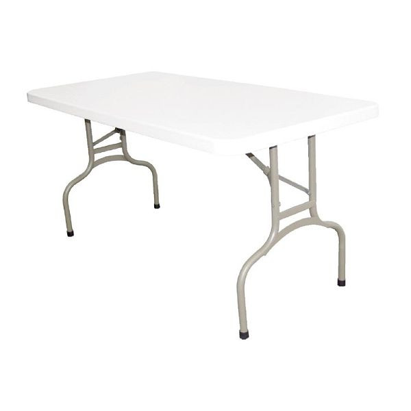 Bolero rechthoekige klaptafel wit 152cm, U544