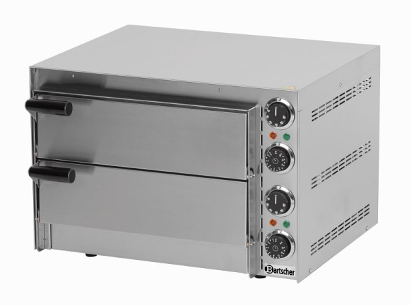Bartscher pizzaoven Mini 2, 2 bakkamers, 203500