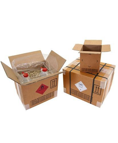 TransPak doos voor gevaarlijke goederen, 2-wandig, binnenafmetingen, 275 x 195 x 300 mm, inhoud 16 l, VE van 10, 299484