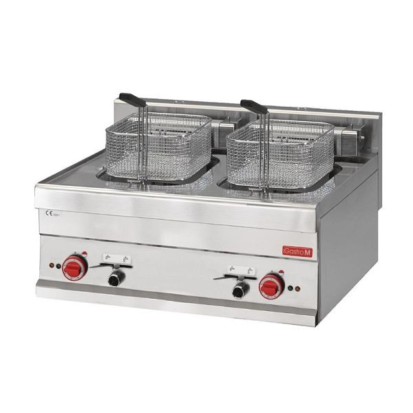 Gastro M dubbele friteuse 65/70FRE 2 x 10L, GL922