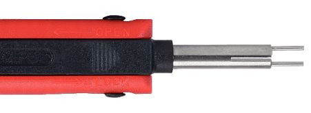 KS Tools ontgrendelingsgereedschap voor platte stekkers/platte bussen 4,8 mm, 6,3 mm (Delphi Ducon), 150.1285
