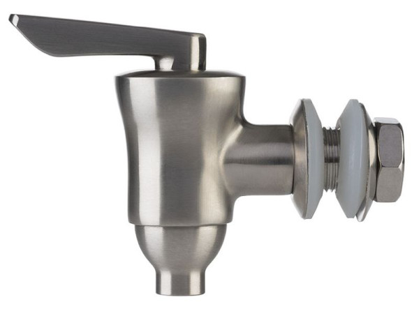 APS kraan, inclusief afdichting, RVS, siliconen, geschikt voor drankdispenser, 10718