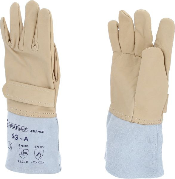 KS Tools overtrekhandschoen voor elektricien-veiligheidshandschoenen, maat 7, 117.0141