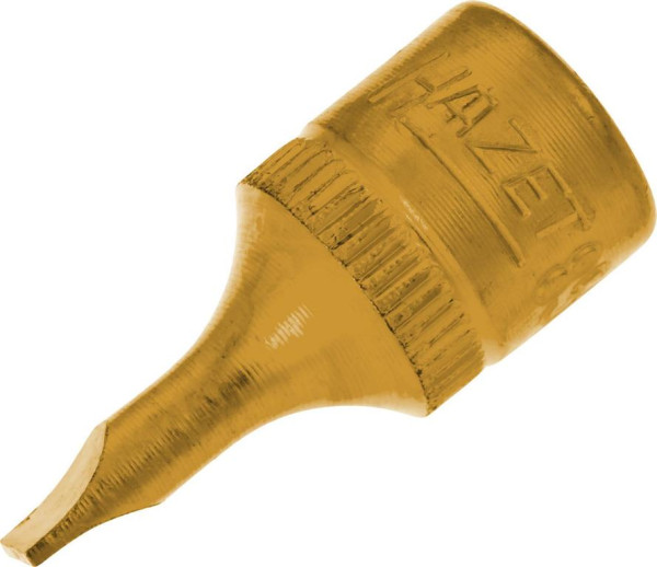 Hazet schroevendraaierdop, hol vierkant 6,3 mm (1/4"), sleufprofiel, 0,8 x 4 mm, 8503-0.8X4