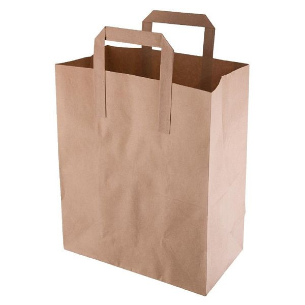 Fiesta Green Medium bruine papieren zak gemaakt van gerecycled papier, VE: 500 stuks, CF591