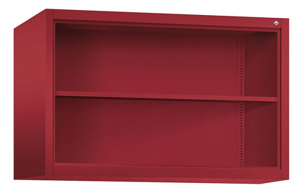 C+P opzetplank Acurado, H790xB1200xD500mm, kleur: robijnrood, 9385-000 S10013