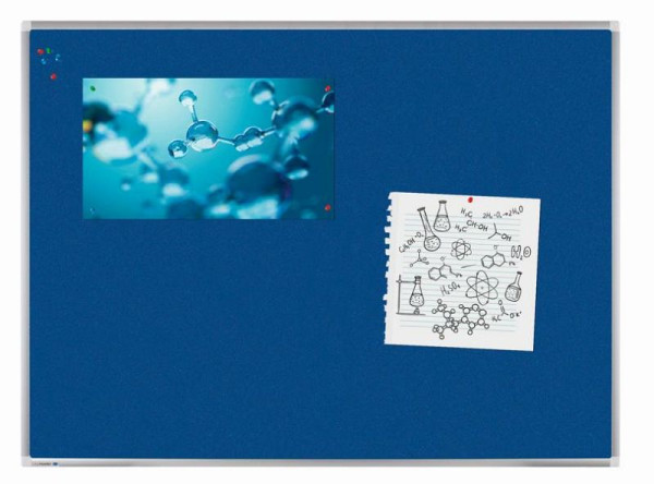 Legamaster Prikbord PREMIUM, textiel blauw 100 x 150 cm, 7-141563