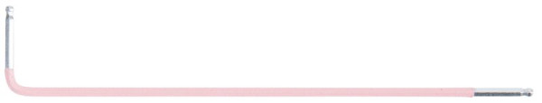 KS Tools Inbussleutel met dubbele kogelkop, XL, 1,5 mm, roze, 151.43015