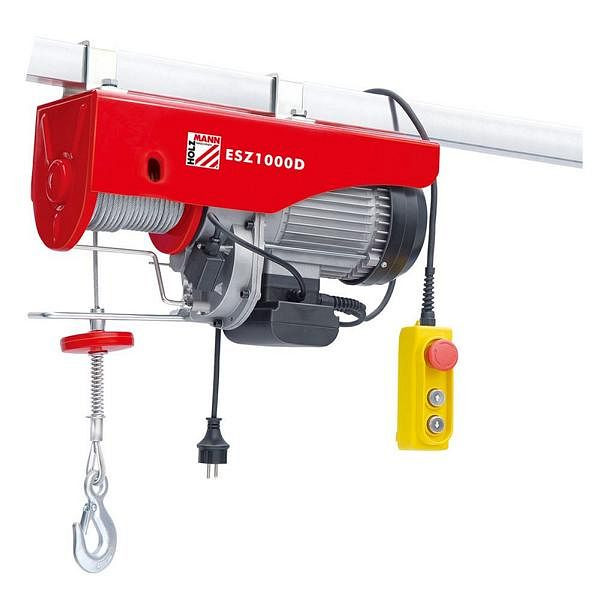 Holzmann elektrische kabeltakel, hefvermogen: 1000 kg, ESZ1000D_230V