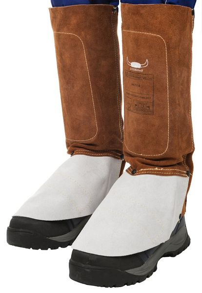 ELMAG laslaarzen WELDAS 44-7114, STEERSOtuff® rundsplitleer Ø 37-47 cm, lengte: 36 cm, 58167