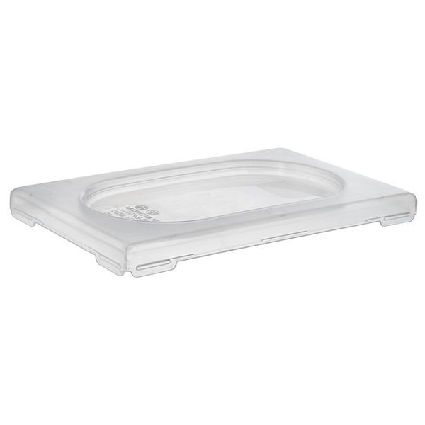 APS GN 1/9 deksel, 17,6 x 10,8 cm, hoogte: 1,5 cm, polypropyleen, 82159