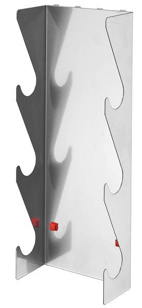 Bedrunka + Hirth 3-weg pijphouder, afmetingen in mm (BxDxH): 150 x 85 x 400, 03.87.418