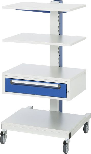 RAU computerstandaard - model 6002, B650 x D650 x H1230 mm, 07-6002F.11