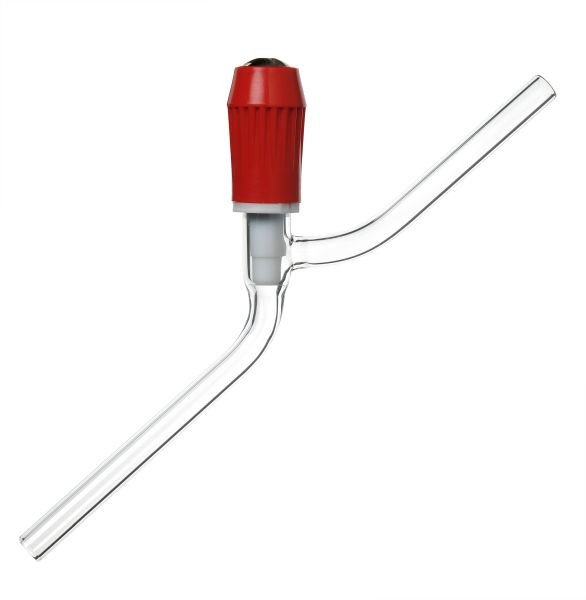 Rettberg doorstroom hoogvacuüm ventiel, met PTFE spindel, doorlaat 0 - 3 mm, verstelbaar, 134516003