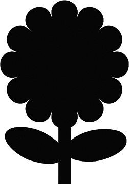 Contactbord motief FLOWER, 7690/001