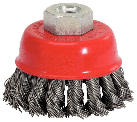 KS Tools RVS komborstel 0,5mm, diameter 80mm, 340.0026