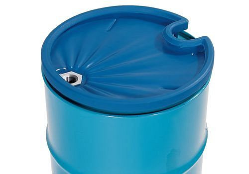 DENIOS vultrechter gemaakt van polyethyleen (PE), rond, 5 liter volume, met adapter, 114-749