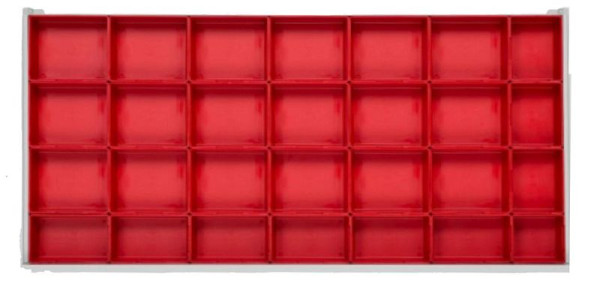 ANKE werkbanken, dozen voor kleine onderdelen, SK interne afmetingen: 980 x 540 mm, 903.157