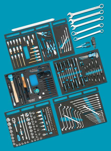 HAZET standaard assortiment voor AUDI, aantal gereedschappen: 214, 0-2500-163/214